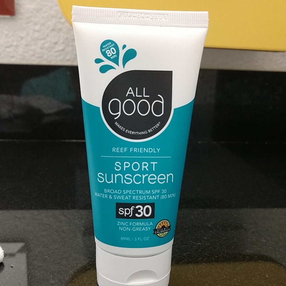 All good sport sunscreen.